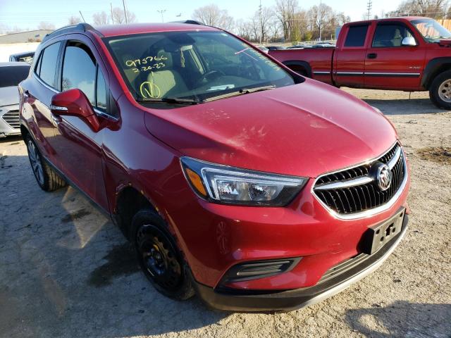 KL4CJASBXKB706621 - 2019 BUICK ENCORE PREFERRED RED photo 4