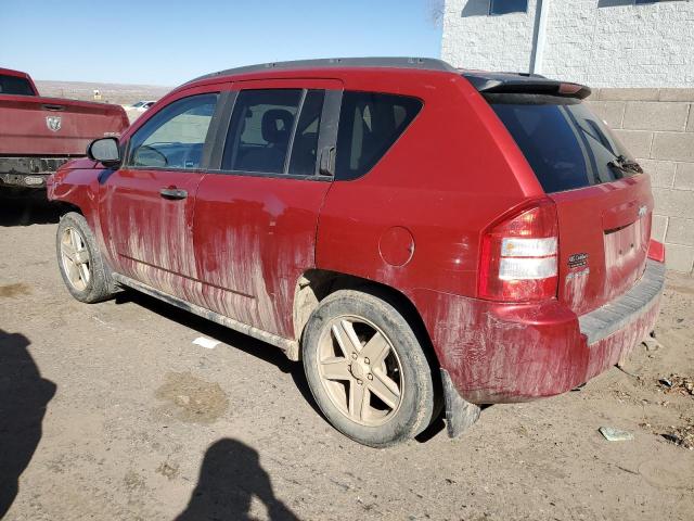1J8FF47W67D140737 - 2007 JEEP COMPASS RED photo 2