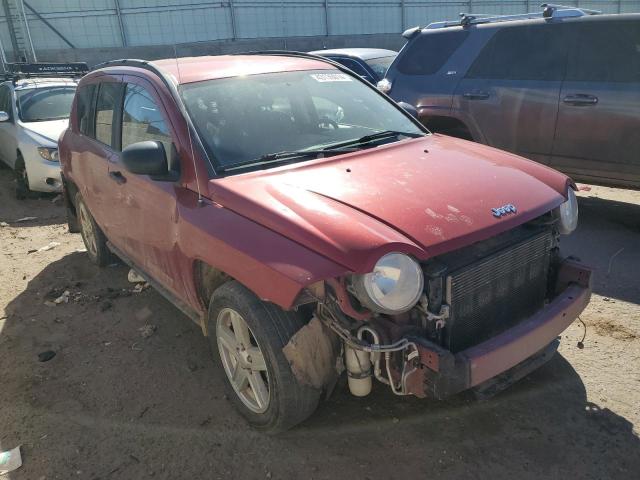 1J8FF47W67D140737 - 2007 JEEP COMPASS RED photo 4