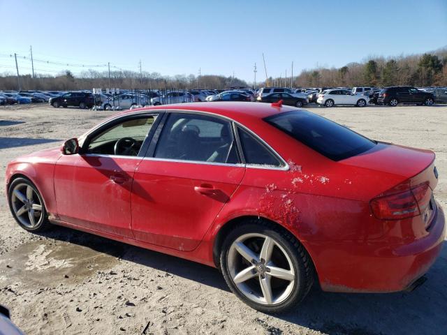 WAUMF78K39N011554 - 2009 AUDI A4 PRESTIGE RED photo 2