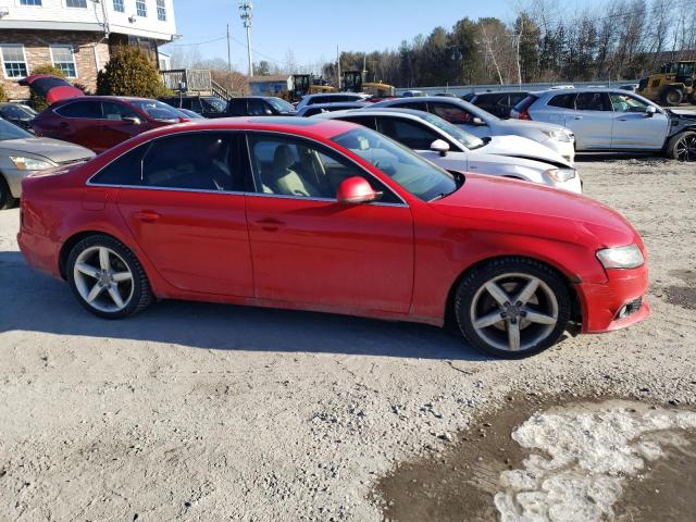 WAUMF78K39N011554 - 2009 AUDI A4 PRESTIGE RED photo 4