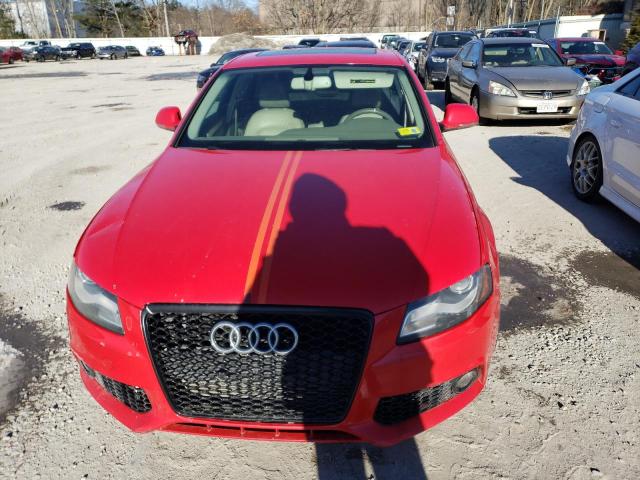 WAUMF78K39N011554 - 2009 AUDI A4 PRESTIGE RED photo 5