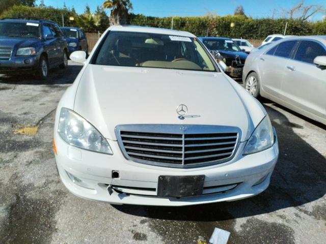 WDDNG71X67A104928 - 2007 MERCEDES-BENZ S 550 WHITE photo 5