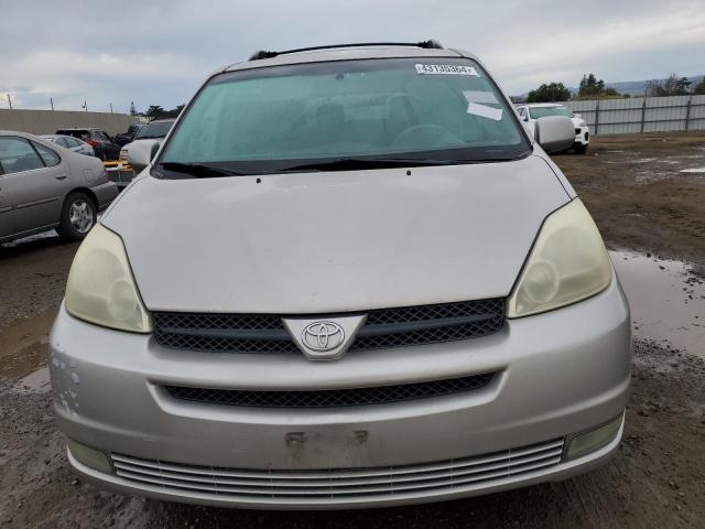 5TDZA22C55S298296 - 2005 TOYOTA SIENNA XLE SILVER photo 5