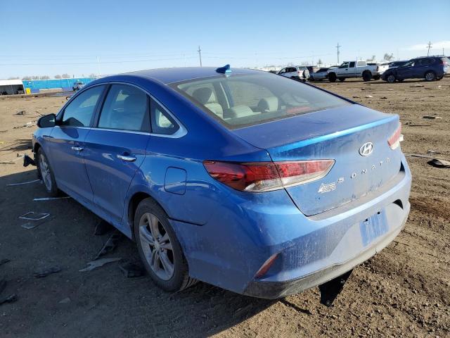 5NPE34AF0KH749314 - 2019 HYUNDAI SONATA LIMITED BLUE photo 2