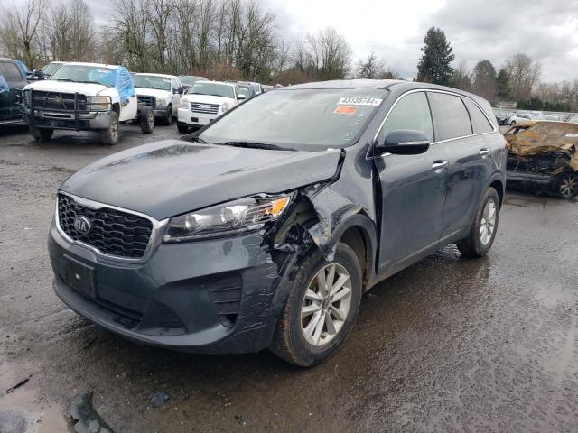 5XYPGDA31LG660931 - 2020 KIA SORENTO L GRAY photo 1