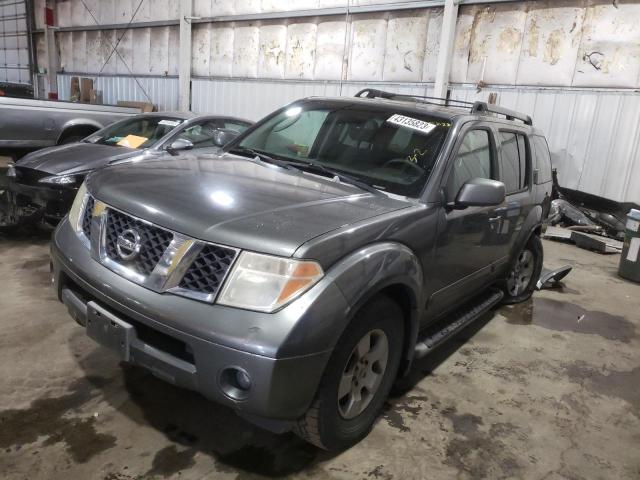 5N1AR18U87C635527 - 2007 NISSAN PATHFINDER LE 灰色 照片 1