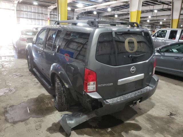 5N1AR18U87C635527 - 2007 NISSAN PATHFINDER LE 灰色 照片 2
