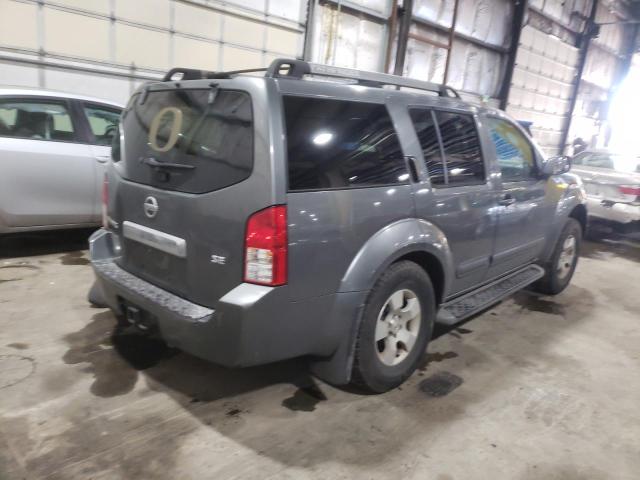 5N1AR18U87C635527 - 2007 NISSAN PATHFINDER LE 灰色 照片 3