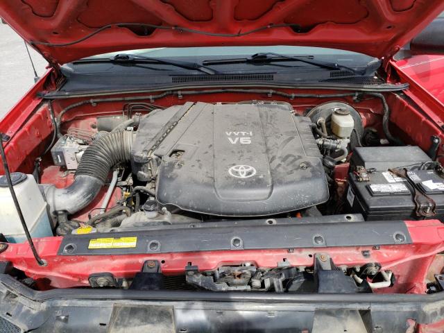 3TMJU62N48M060084 - 2008 TOYOTA TACOMA DOUBLE CAB PRERUNNER RED photo 11