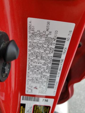 3TMJU62N48M060084 - 2008 TOYOTA TACOMA DOUBLE CAB PRERUNNER RED photo 12