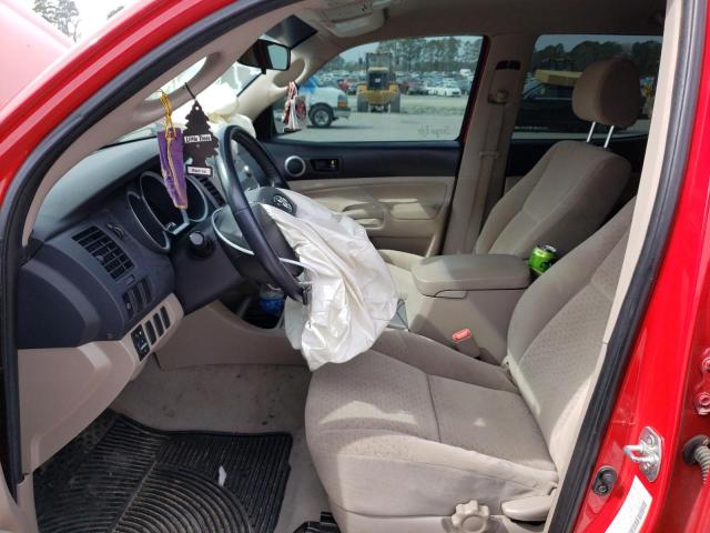 3TMJU62N48M060084 - 2008 TOYOTA TACOMA DOUBLE CAB PRERUNNER RED photo 7