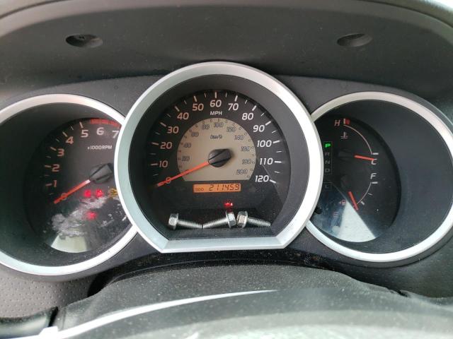 3TMJU62N48M060084 - 2008 TOYOTA TACOMA DOUBLE CAB PRERUNNER RED photo 9