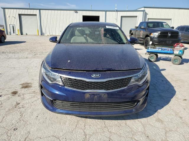 5XXGT4L36GG101698 - 2016 KIA OPTIMA LX BLUE photo 5