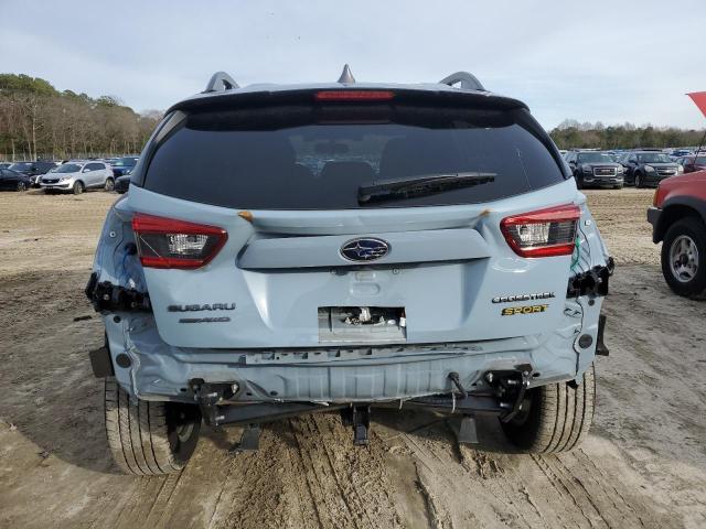 JF2GTHRC0NH204146 - 2022 SUBARU CROSSTREK SPORT BLUE photo 6