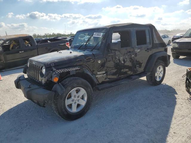 1C4BJWDG7GL114313 - 2016 JEEP WRANGLER U SPORT Schwarz Foto 1