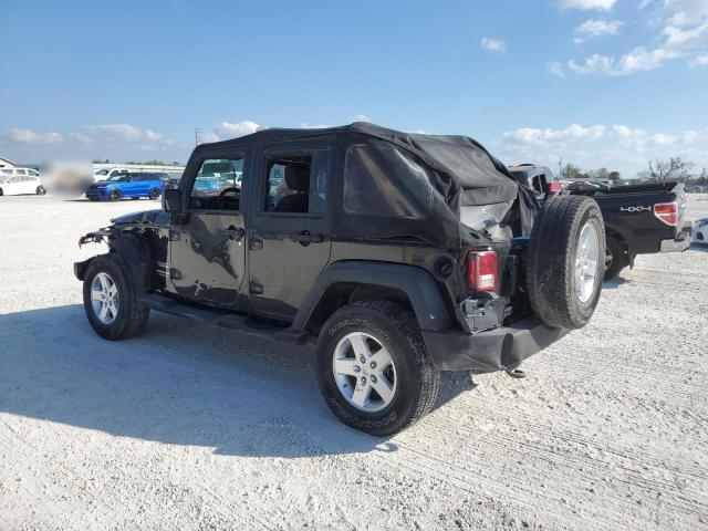 1C4BJWDG7GL114313 - 2016 JEEP WRANGLER U SPORT Schwarz Foto 2