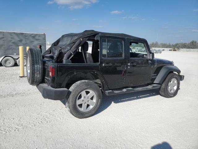 1C4BJWDG7GL114313 - 2016 JEEP WRANGLER U SPORT Schwarz Foto 3