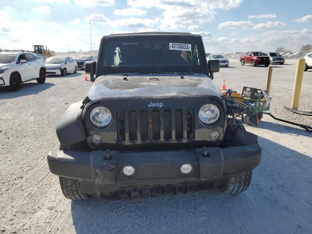 1C4BJWDG7GL114313 - 2016 JEEP WRANGLER U SPORT Schwarz Foto 5