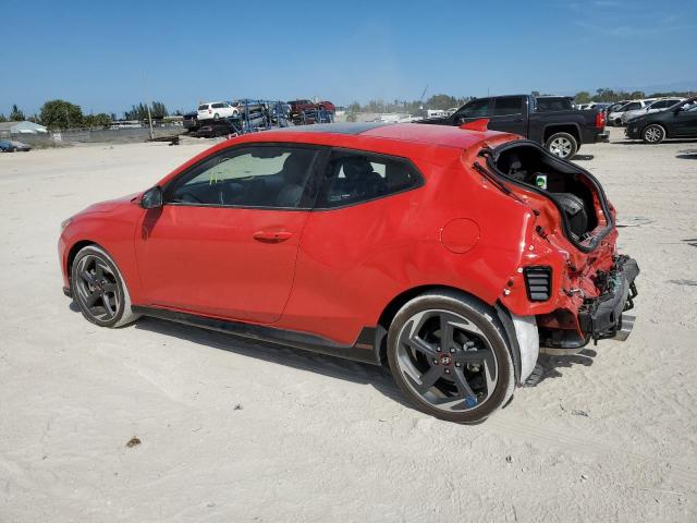 KMHTH6AB6MU032471 - 2021 HYUNDAI VELOSTER TURBO RED photo 2