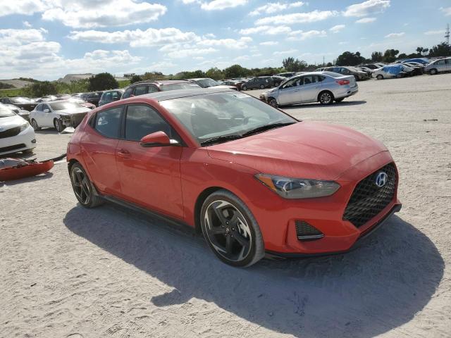 KMHTH6AB6MU032471 - 2021 HYUNDAI VELOSTER TURBO RED photo 4