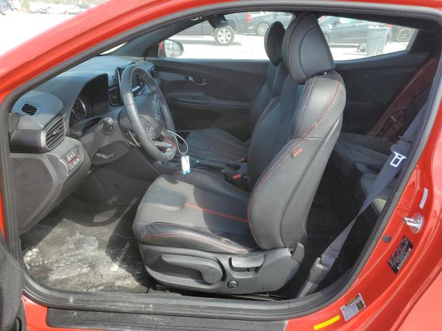 KMHTH6AB6MU032471 - 2021 HYUNDAI VELOSTER TURBO RED photo 7