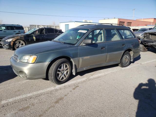 4S3BH675127662654 - 2002 SUBARU LEGACY OUTBACK AWP 绿色 照片 1