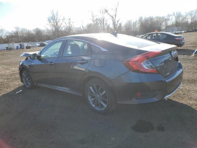 19XFC1F76ME202334 - 2021 HONDA CIVIC EXL ნაცრისფერი ფოტო 2