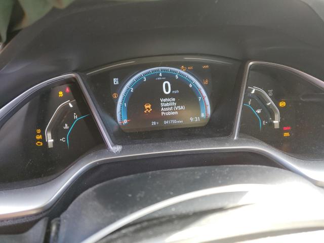 19XFC1F76ME202334 - 2021 HONDA CIVIC EXL ნაცრისფერი ფოტო 9