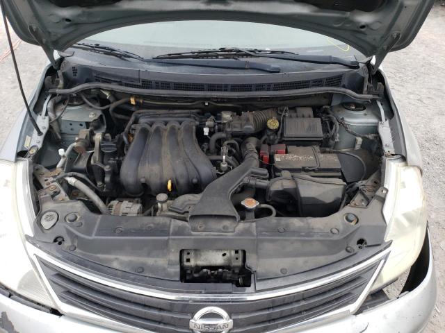 3N1BC1CP7CK242573 - 2012 NISSAN VERSA S SILVER photo 11