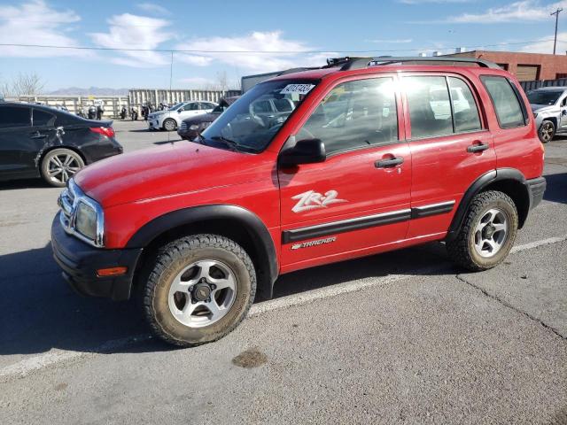 2CNBJ734126904443 - 2002 CHEVROLET TRACKER ZR2 RED photo 1