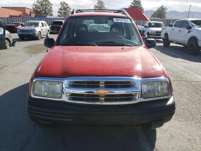 2CNBJ734126904443 - 2002 CHEVROLET TRACKER ZR2 RED photo 5