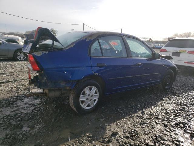 2HGES16394H611753 - 2004 HONDA CIVIC DX VP Mavi foto 3