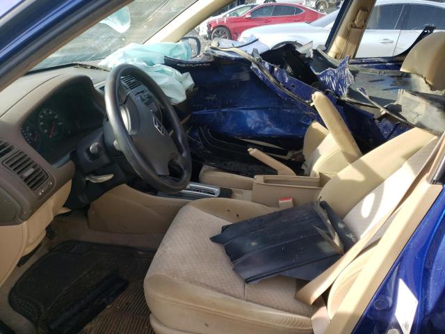 2HGES16394H611753 - 2004 HONDA CIVIC DX VP BLUE photo 7