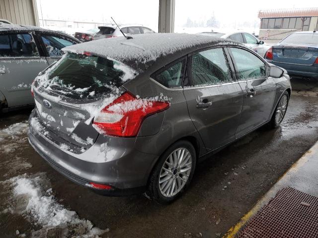 1FADP3N25EL258924 - 2014 FORD FOCUS TITANIUM GRAY photo 3