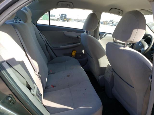 2T1BU4EE6AC237057 - 2010 TOYOTA COROLLA BASE CHARCOAL photo 10