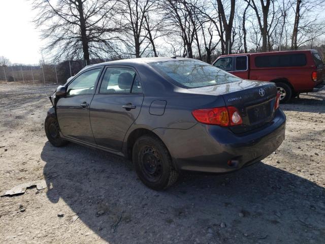 2T1BU4EE6AC237057 - 2010 TOYOTA COROLLA BASE CHARCOAL photo 2