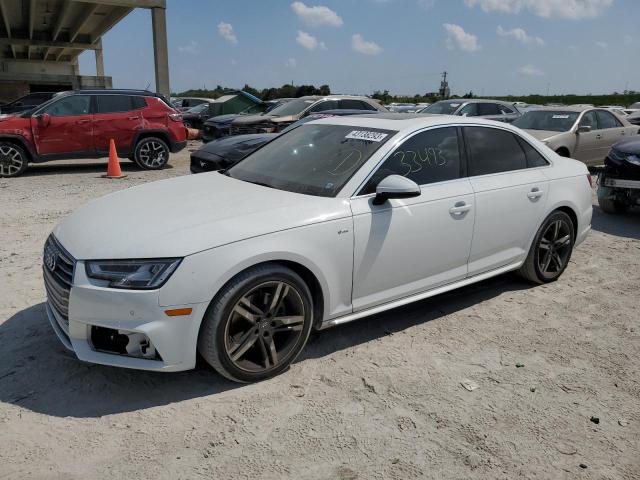 WAULMAF41JA224534 - 2018 AUDI A4 PREMIUM PLUS WHITE photo 1