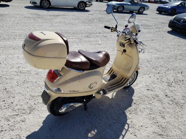 ZAPM688F1D5201937 - 2013 VESPA LX 150IE CREAM photo 4