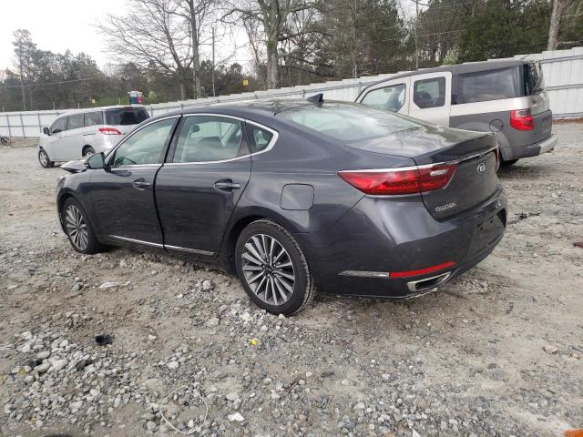 KNALC4J10H5090278 - 2017 KIA CADENZA PREMIUM GRAY photo 2