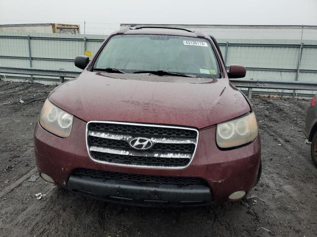 5NMSH13E97H103152 - 2007 HYUNDAI SANTA FE SE BURGUNDY photo 5