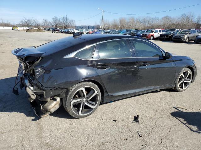 1HGCV1F39JA074830 - 2018 HONDA ACCORD SPORT BLACK photo 3