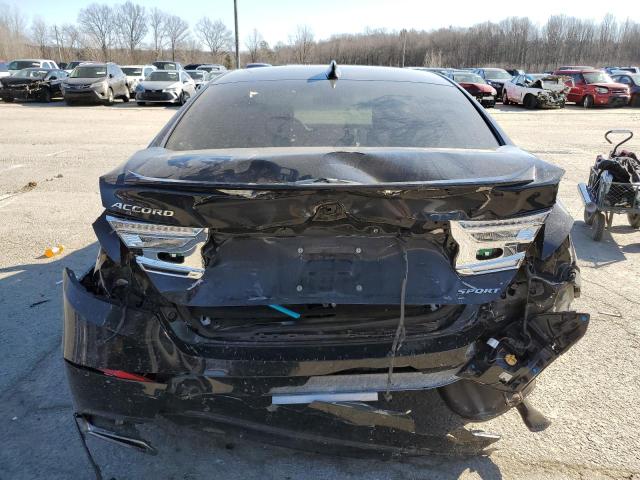 1HGCV1F39JA074830 - 2018 HONDA ACCORD SPORT BLACK photo 6