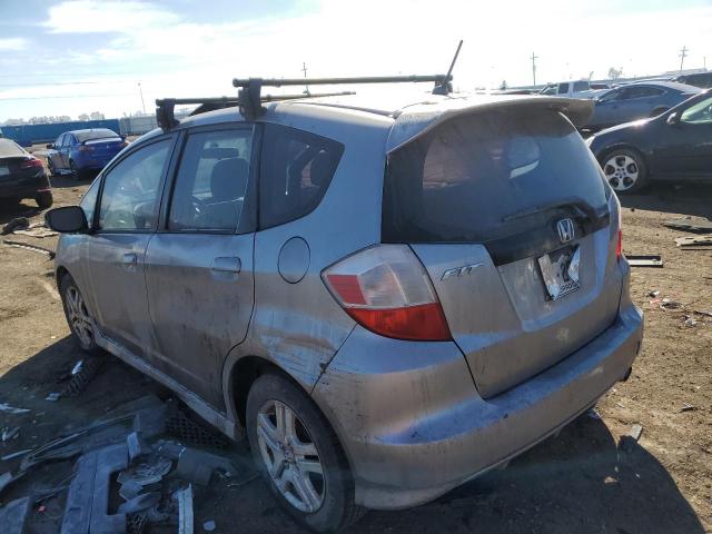 JHMGE87409S014956 - 2009 HONDA FIT SPORT SILVER photo 2