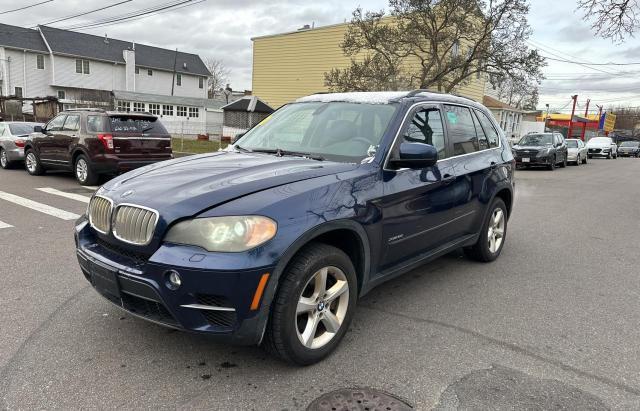 5UXZV8C51BL417982 - 2011 BMW X5 XDRIVE50I BLUE photo 2