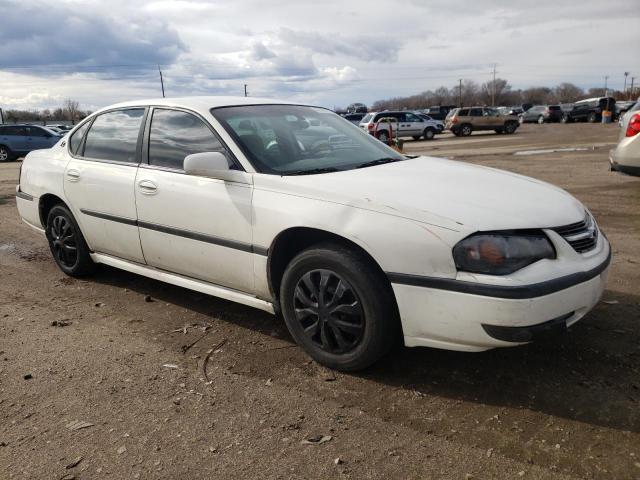 2G1WF52E649172553 - 2004 CHEVROLET IMPALA WHITE photo 4