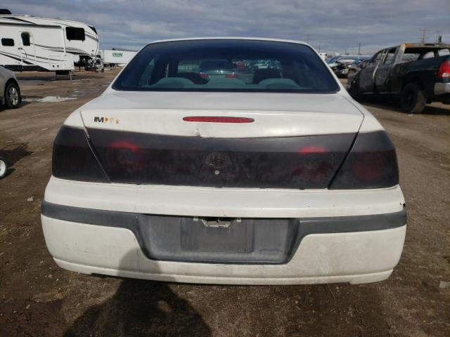 2G1WF52E649172553 - 2004 CHEVROLET IMPALA WHITE photo 6