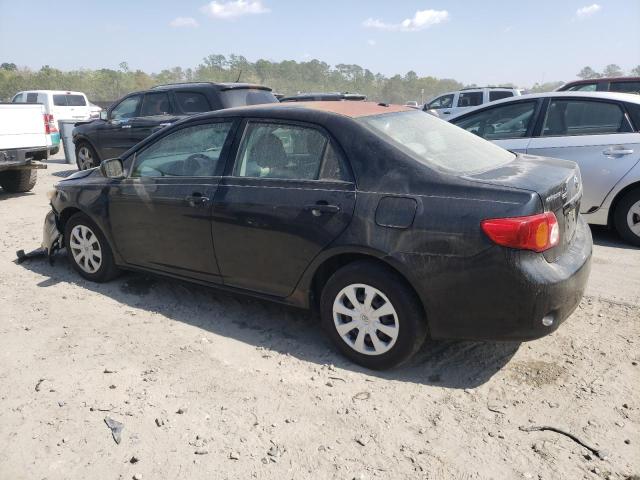 1NXBU4EE1AZ247560 - 2010 TOYOTA COROLLA BASE BLACK photo 2