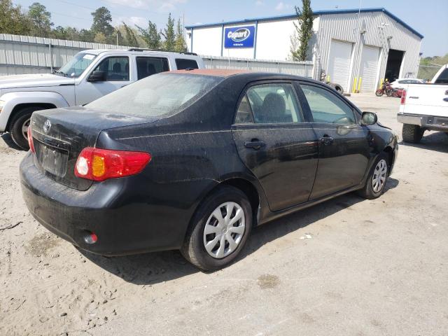 1NXBU4EE1AZ247560 - 2010 TOYOTA COROLLA BASE BLACK photo 3