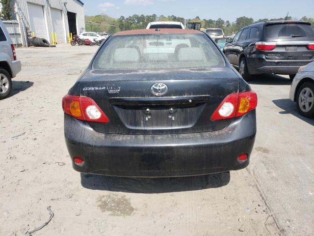 1NXBU4EE1AZ247560 - 2010 TOYOTA COROLLA BASE BLACK photo 6